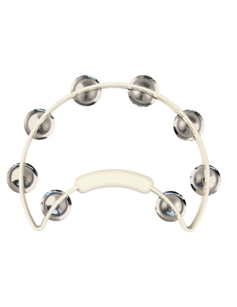 Pandereta Rhythm Tech Solo Blanca RT1220