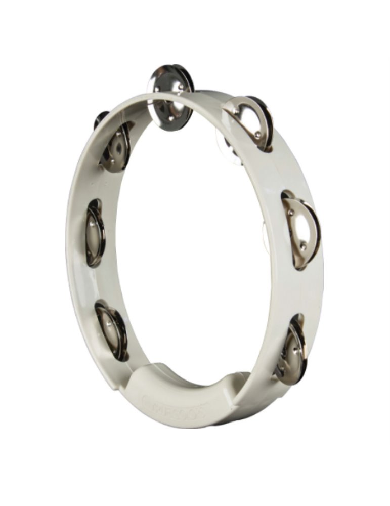 Pandereta Rhythm Tech True Colors  Blanca TC4020