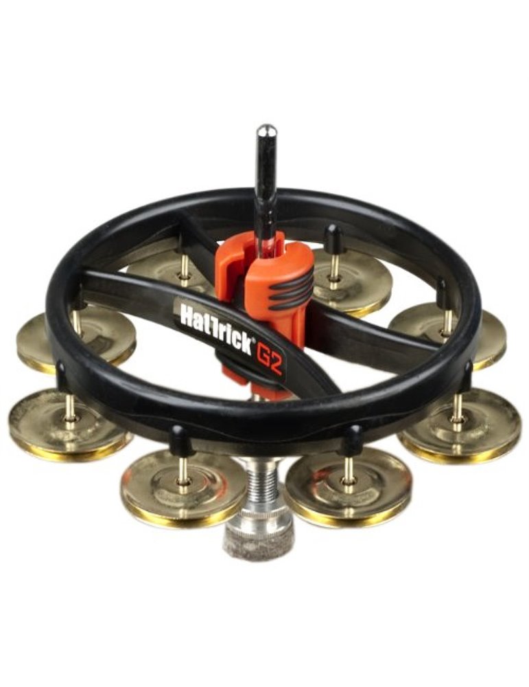 Pandereta Hat Trick Rhythm Tech RT7421 G-2 Latón