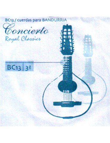 Cuerda 3ª Bandurria Royal Classics Concierto BC-13