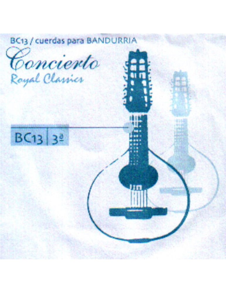 Cuerda 3ª Bandurria Royal Classics Concierto BC-13