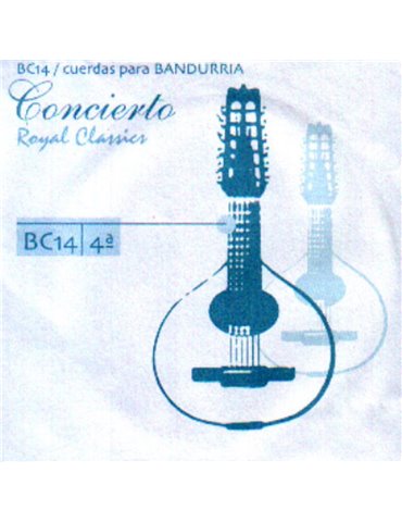 Cuerda 4ª Bandurria Royal Classics Concierto BC-14