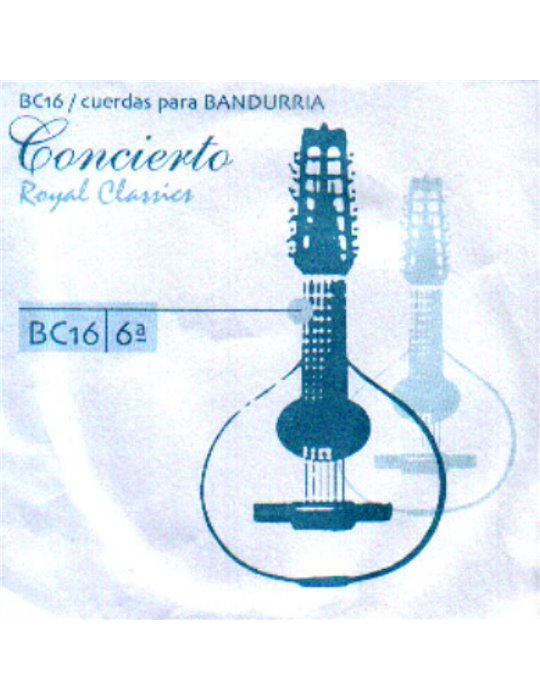 Cuerda 6ª Bandurria Royal Classics Concierto BC-16