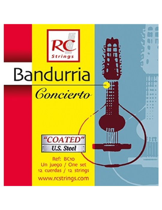 Juego Cuerdas Bandurria Royal Classics Concierto BC-10