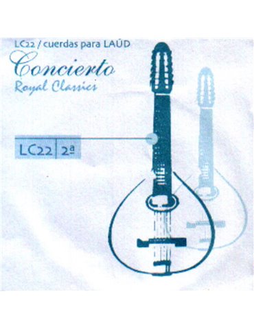 Cuerda 2ª Laúd Royal Classics Concierto LC-22