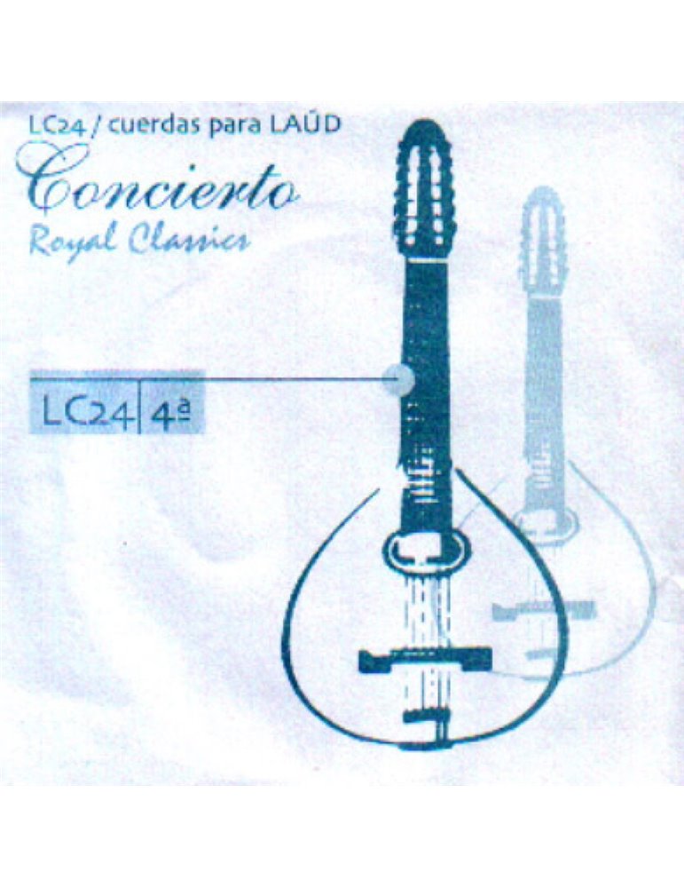 Cuerda 4ª Laúd Royal Classics Concierto LC-24