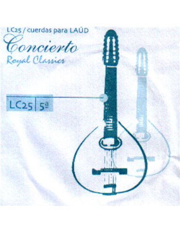 Cuerda 5ª Laúd Royal Classics Concierto LC-25