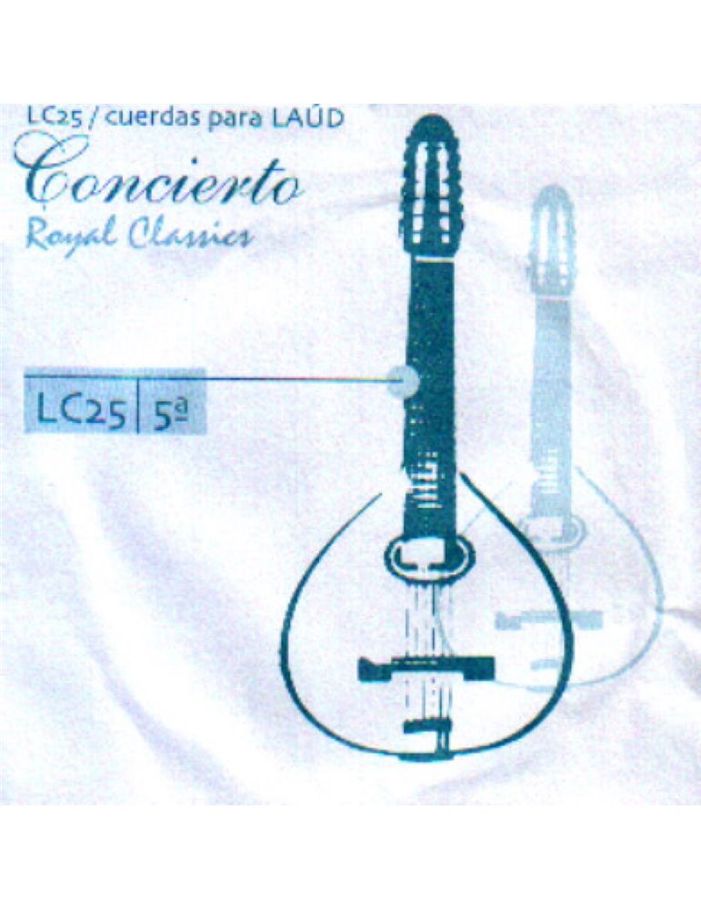 Cuerda 5ª Laúd Royal Classics Concierto LC-25