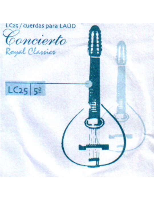 Cuerda 5ª Laúd Royal Classics Concierto LC-25