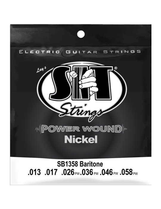 Juego Cuerdas Guitarra Eléctrica SIT Powerwound SB1358 013-058