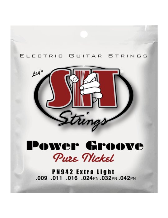 Juego Cuerdas Guitarra Eléctrica SIT Power Groove PN942 009-042