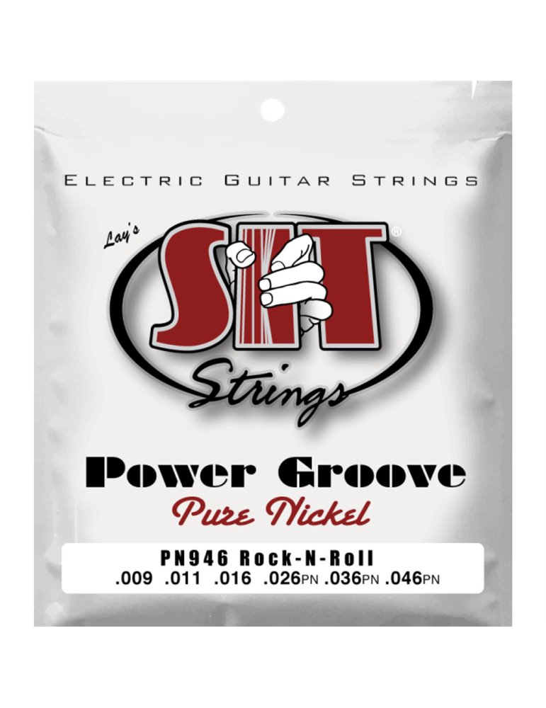 Juego Cuerdas Guitarra Eléctrica SIT Power Groove PN946 009-046