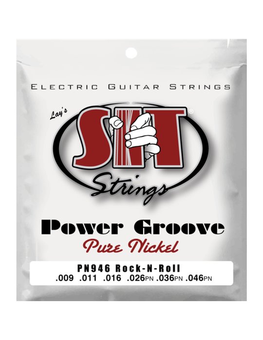 Juego Cuerdas Guitarra Eléctrica SIT Power Groove PN946 009-046