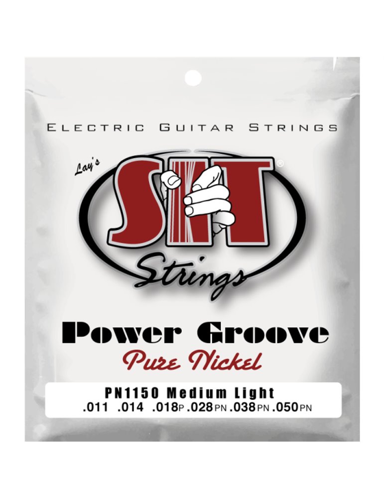 Juego Cuerdas Guitarra Eléctrica SIT Power Groove PN1150 011-050