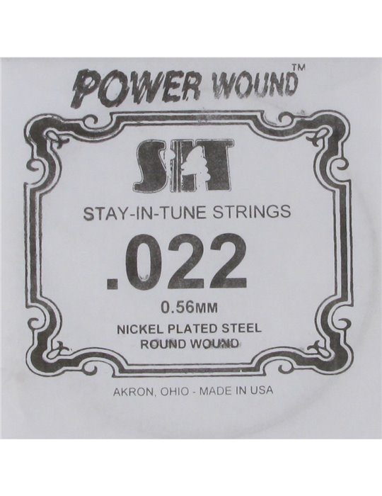 Cuerda Guitarra Eléctrica SIT .022PW
