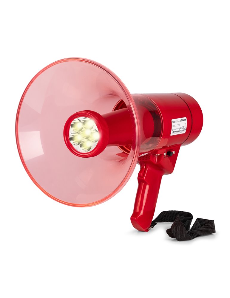 MEG050 Megáfono 50W con Luz LED