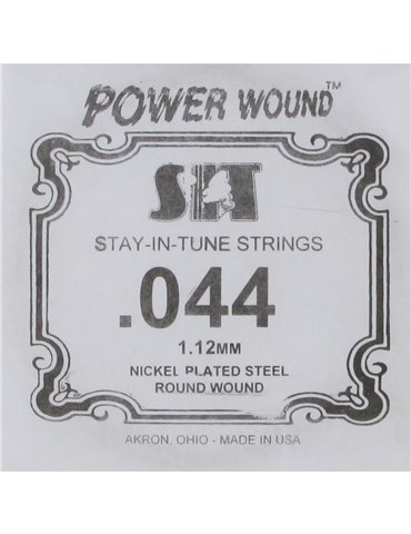 Cuerda Guitarra Eléctrica SIT .044PW