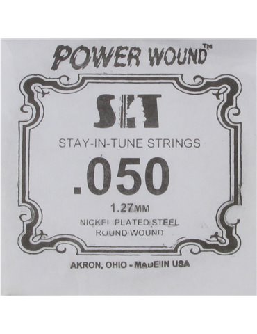 Cuerda Guitarra Eléctrica SIT .050PW