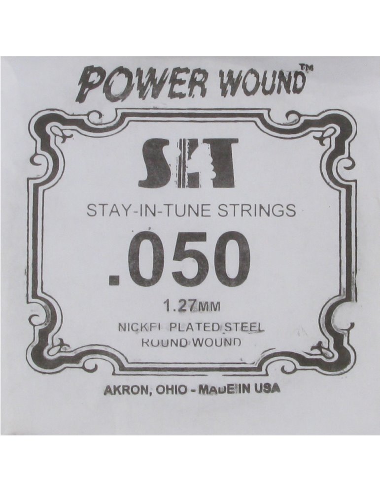 Cuerda Guitarra Eléctrica SIT .050PW