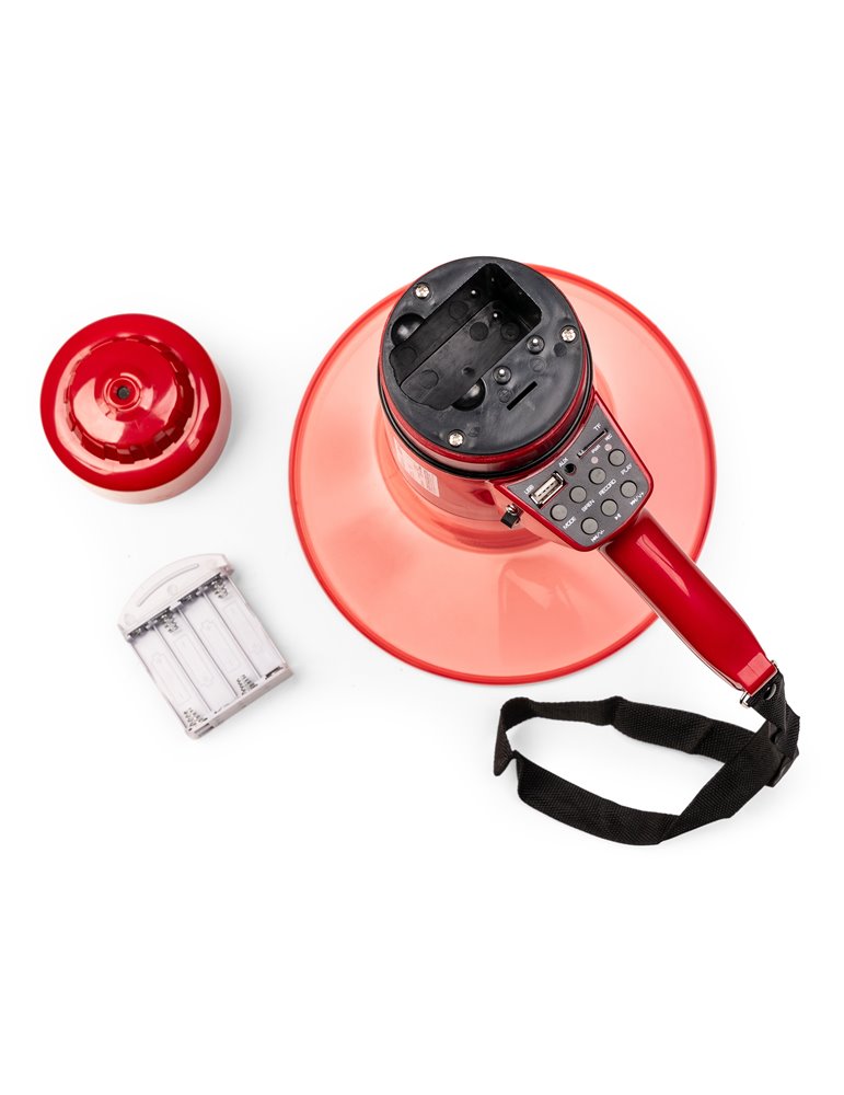 MEG050 Megáfono 50W con Luz LED
