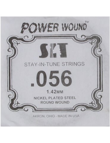 Cuerda Guitarra Eléctrica SIT .056PW