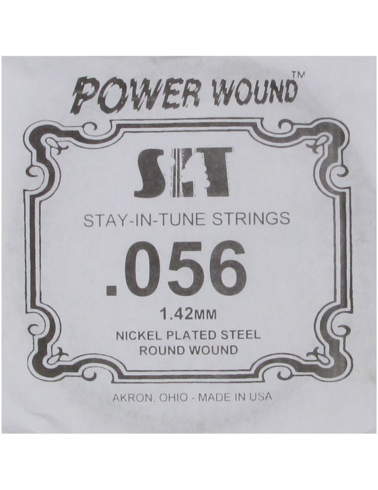 Cuerda Guitarra Eléctrica SIT .056PW