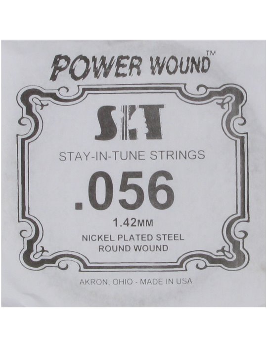 Cuerda Guitarra Eléctrica SIT .056PW