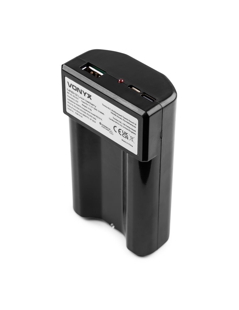 MRB12 Paquete de baterías de iones de litio de 12 V con cargador