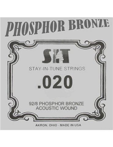 Cuerda Guitarra Acústica Phosphor Bronze SIT .020B
