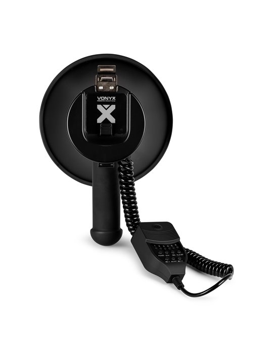 MEG075 Megáfono 75W Negro Mate
