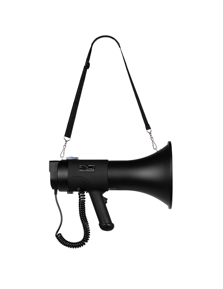 MEG075 Megáfono 75W Negro Mate