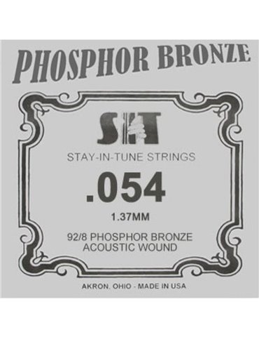 Cuerda Guitarra Acústica Phosphor Bronze SIT .054B