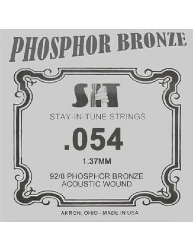 Cuerda Guitarra Acústica Phosphor Bronze SIT .054B
