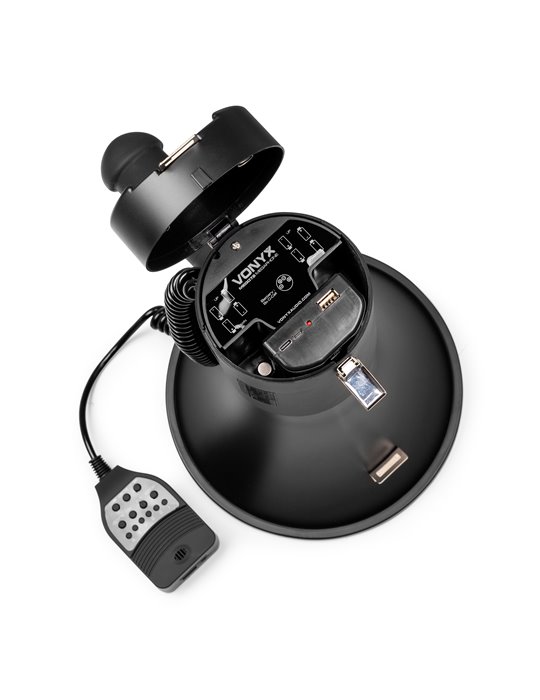 MEG075 Megáfono 75W Negro Mate