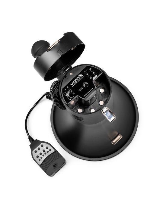 MEG075 Megáfono 75W Negro Mate
