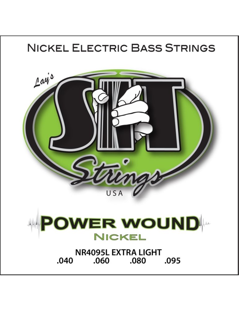 Juego Cuerdas Bajo SIT Powerwound NR4095L 040-095