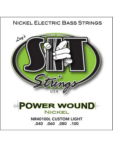 Juego Cuerdas Bajo SIT Powerwound NR40100L 040-100