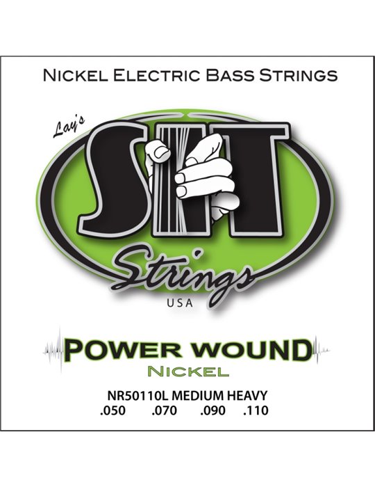 Juego Cuerdas Bajo SIT Powerwound NR50110L 050-110