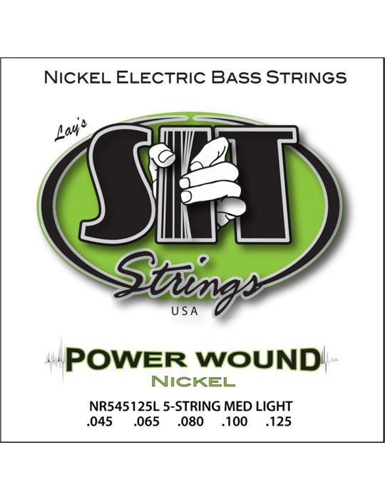 Juego 5 Cuerdas Bajo SIT Powerwound NR545125L 045-125