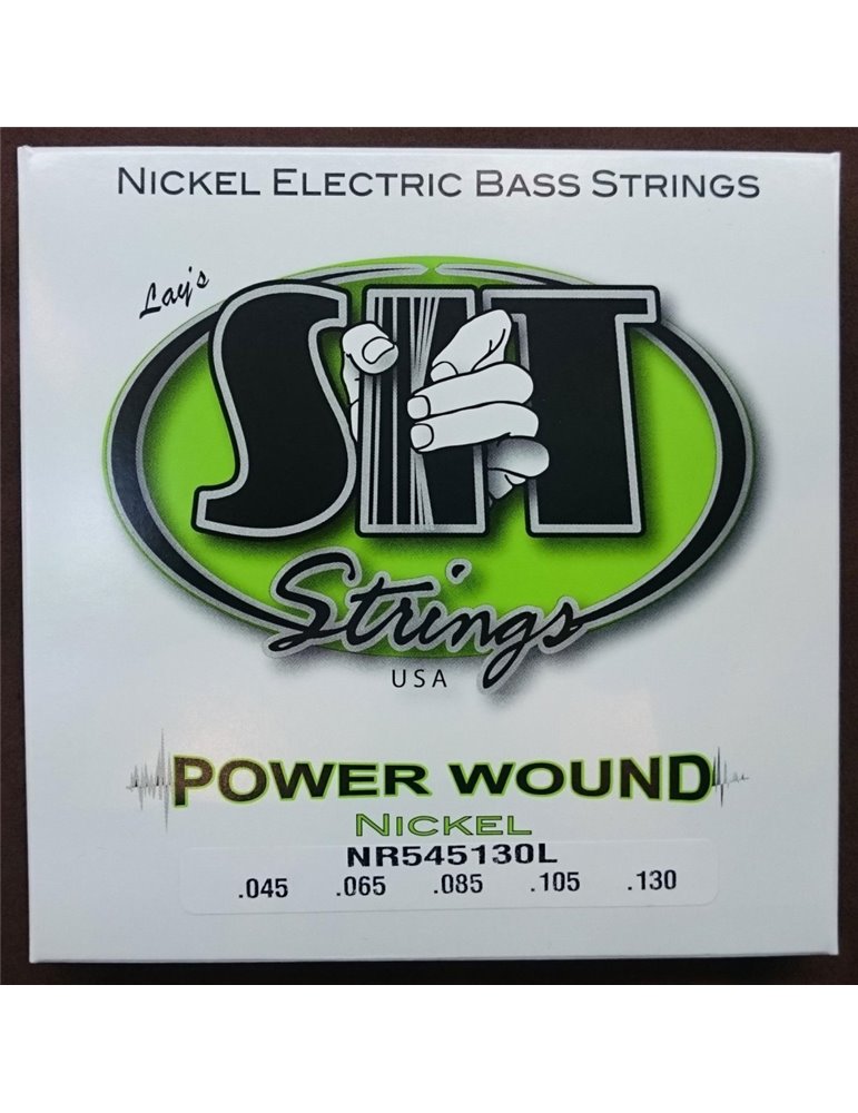 Juego 5 Cuerdas Bajo SIT Powerwound NR545130L 045-130