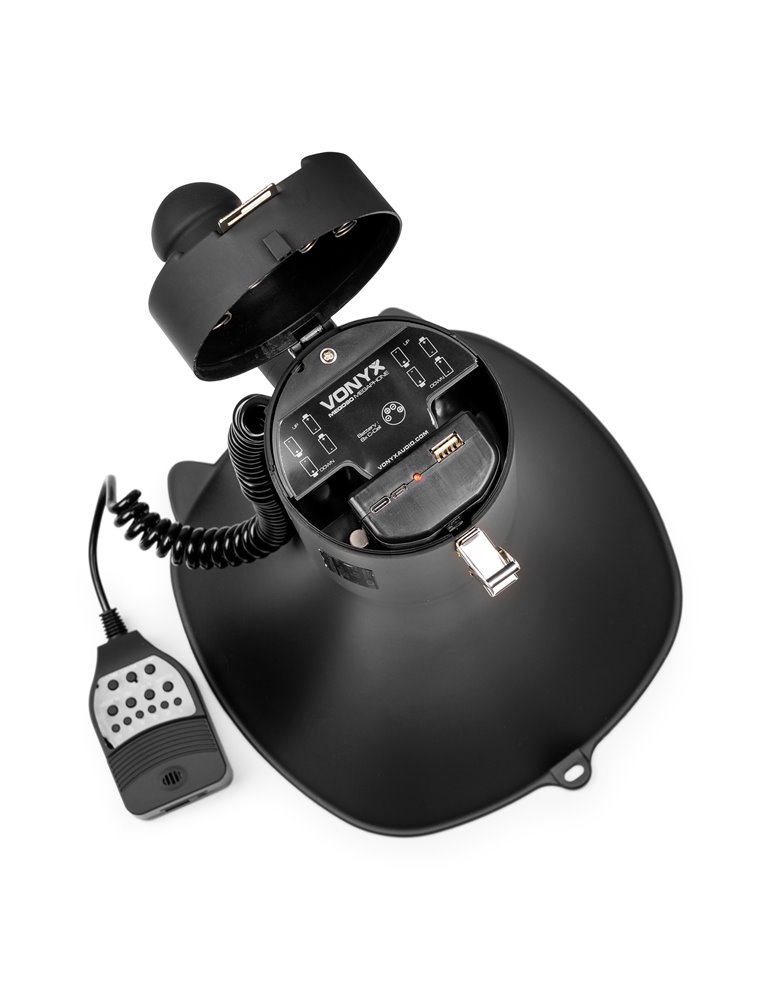 MEG090 Megáfono 90W Negro Mate