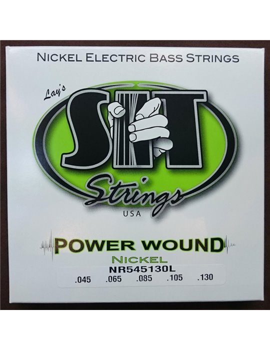 Juego 5 Cuerdas Bajo SIT Powerwound NR545130L 045-130