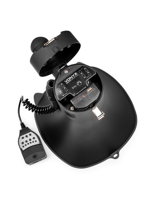 MEG090 Megáfono 90W Negro Mate