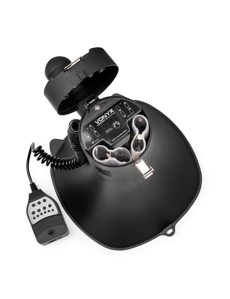 MEG090 Megáfono 90W Negro Mate