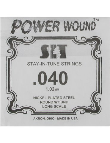 Cuerda Bajo Eléctrico SIT .40NR