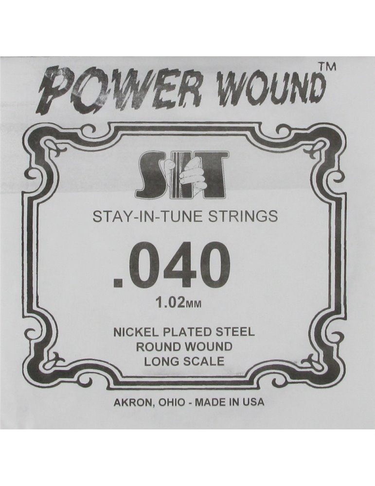 Cuerda Bajo Eléctrico SIT .40NR