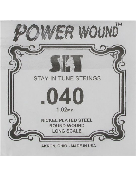 Cuerda Bajo Eléctrico SIT .40NR