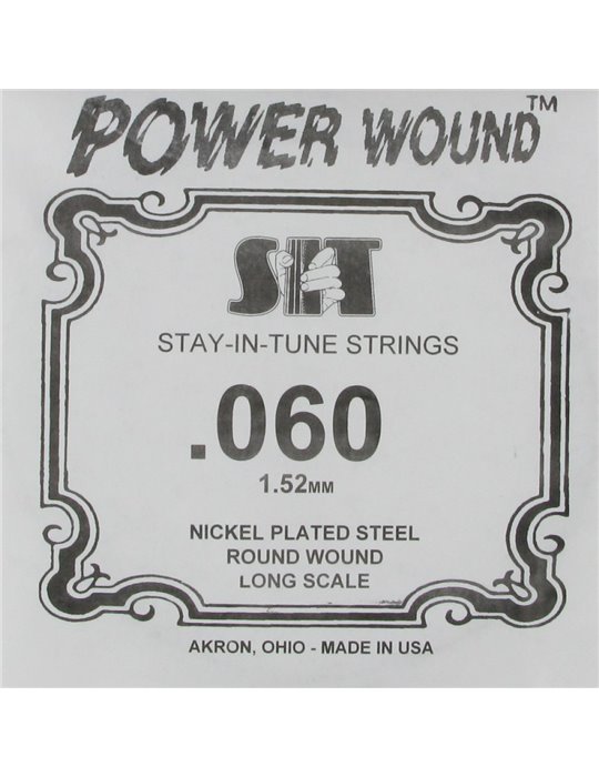 Cuerda Bajo Eléctrico SIT .60NR