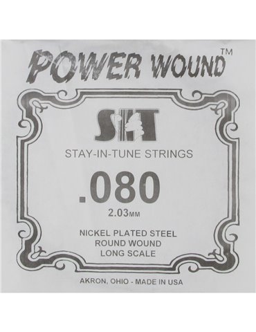 Cuerda Bajo Eléctrico SIT .80NR
