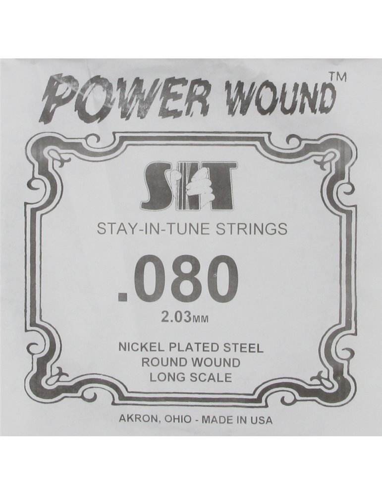 Cuerda Bajo Eléctrico SIT .80NR
